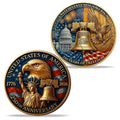 3D Embossed 250th Anniversary Commemorative Coin