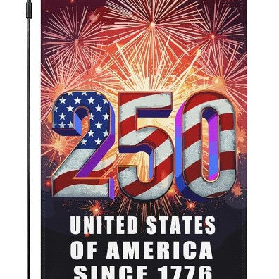 250th Anniversary Decorative Garden Flag