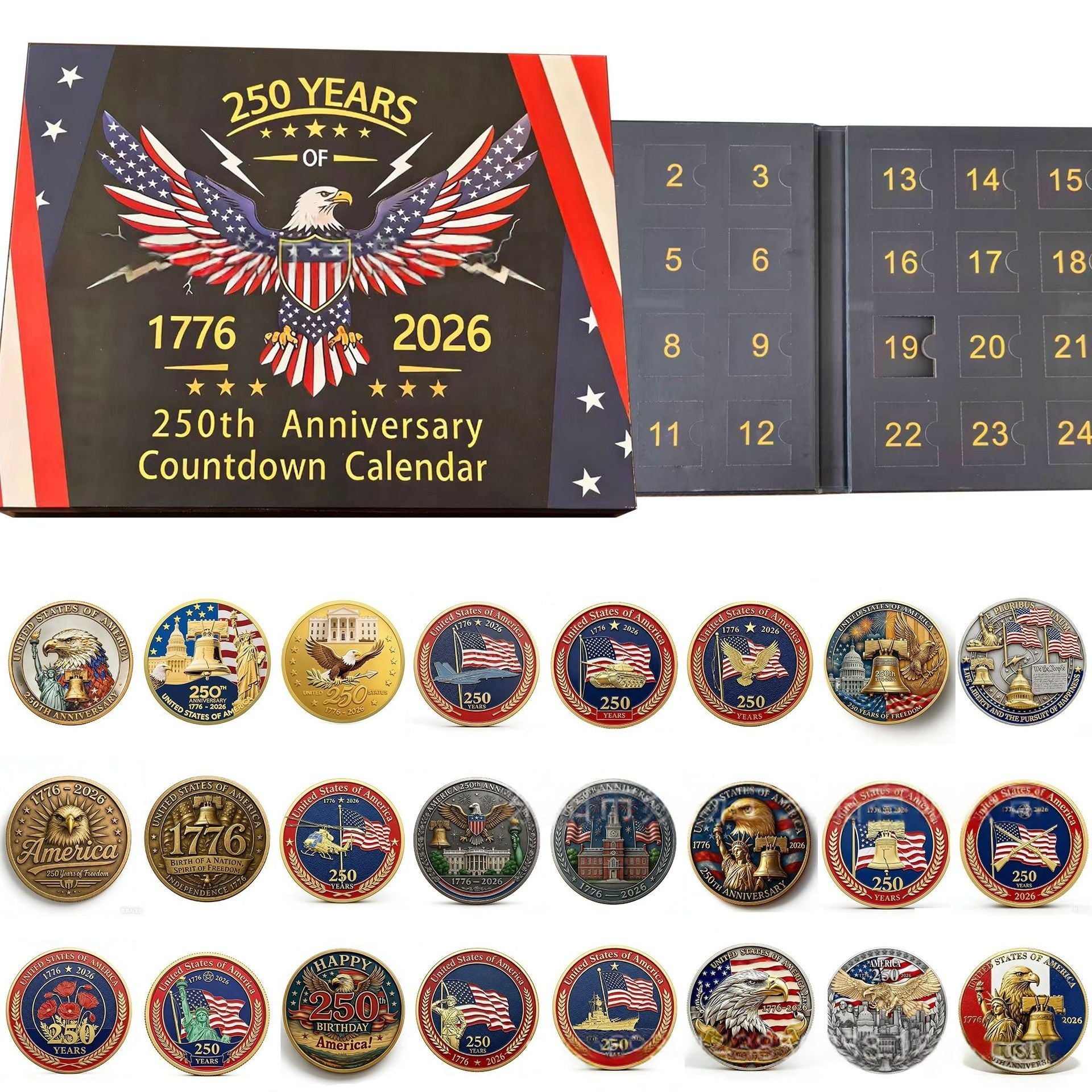 US 250th Anniversary Coin Blind Box