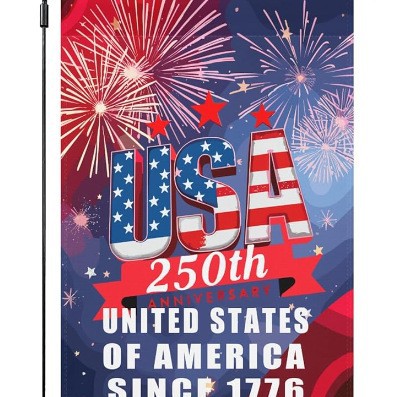 250th Anniversary Decorative Garden Flag