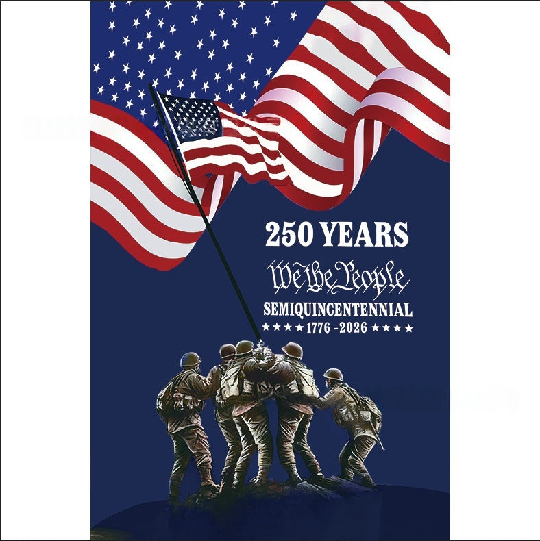 250th Anniversary Decorative Garden Flag