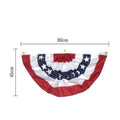 250th Anniversary Semicircle Flag Decorative Banner