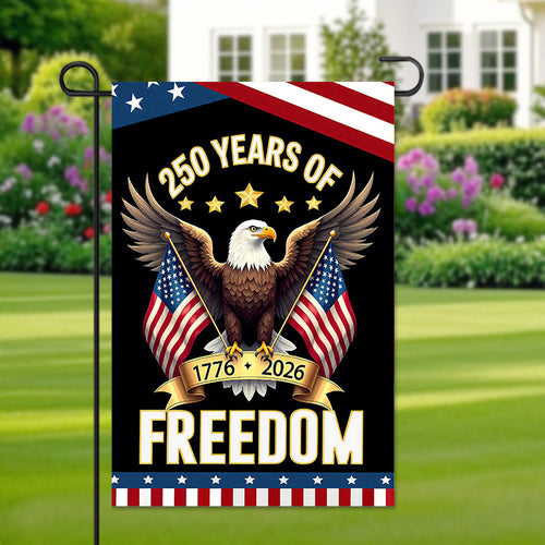 250th Anniversary Decorative Garden Flag
